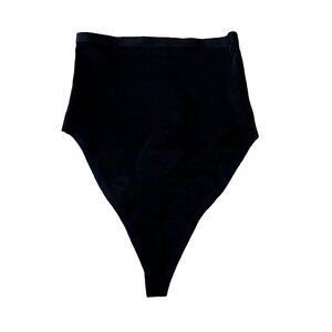 SKIMS Power Mesh High Waist Thong Sz Small Onyx SH-HWT-0251 Underwear Shapewear